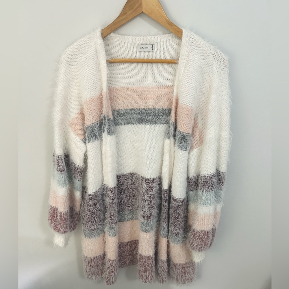Gentle Fawn Fuzzy Textured Cardigan Sweater - Picture 1 of 6